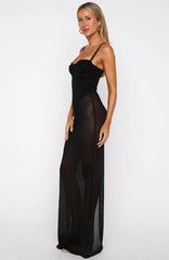 Parisian Night Maxi Dress Black