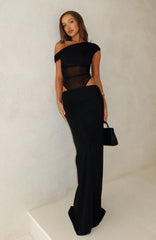 Girls Night Maxi Dress Black