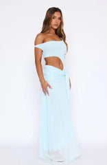 Florence Fling Maxi Dress Baby Blue