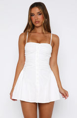 Field Day Mini Dress White