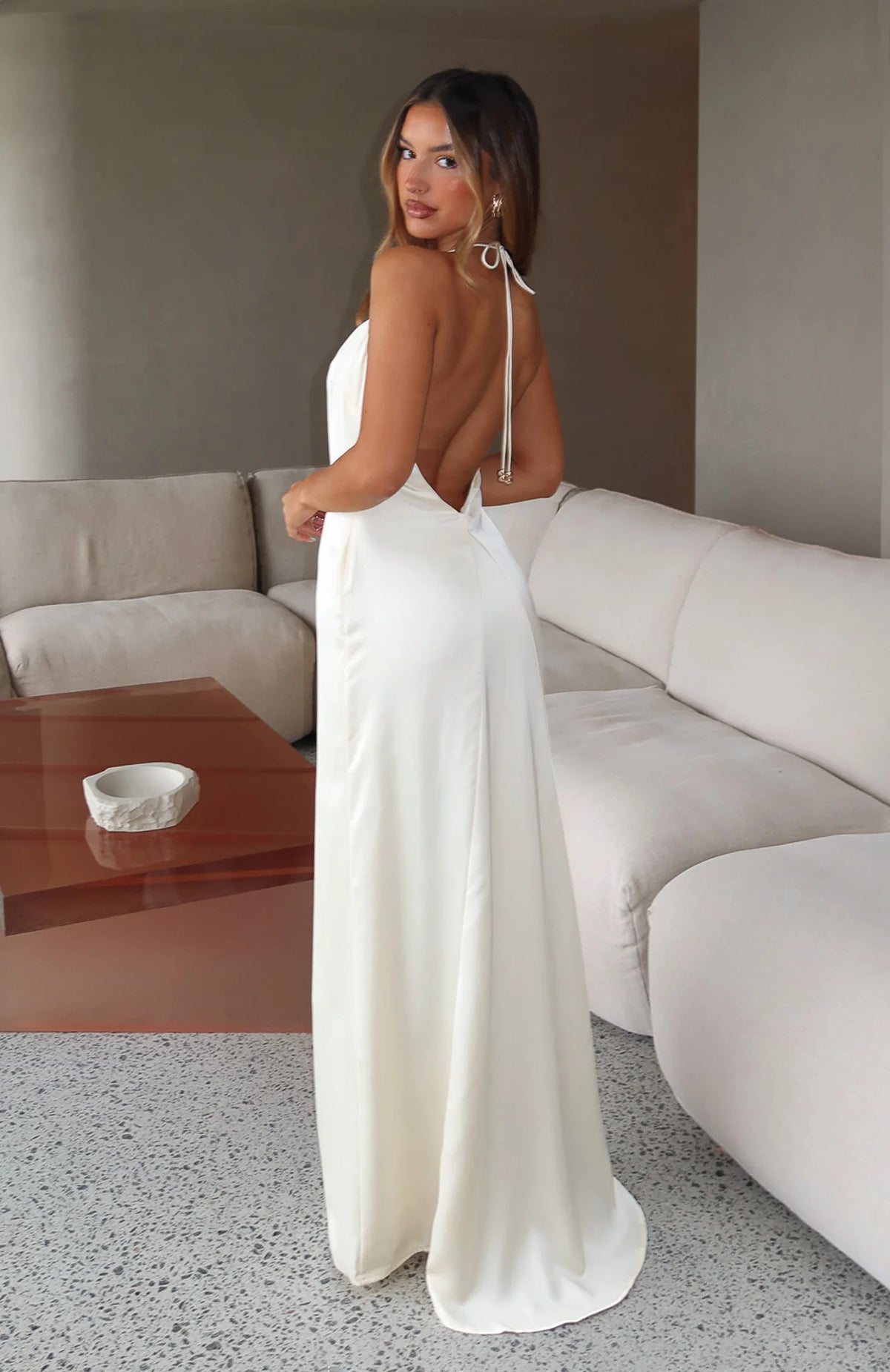 Amore Maxi Dress Lemon