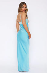 Think Of Me Maxi Dress Ocean