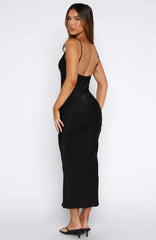 She's For Keeps Maxi Dress Black