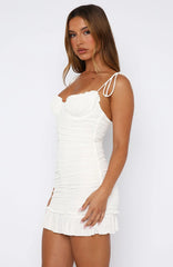 Ethereal Love Mini Dress White